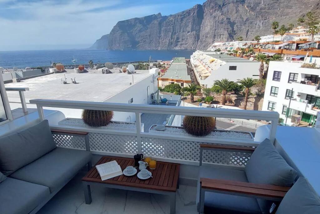 Vistas Sonadas Cerca Del Mar Acantilado de los Gigantes Buitenkant foto